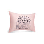Rad Royals One Love Toddler Satin Pillowcase Pink Front